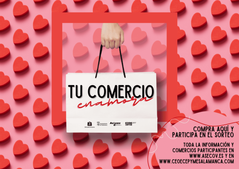 ASECOV Celebra San Valentín con la Campaña “Tu Comercio Enamora” para Dinamizar el Comercio Local