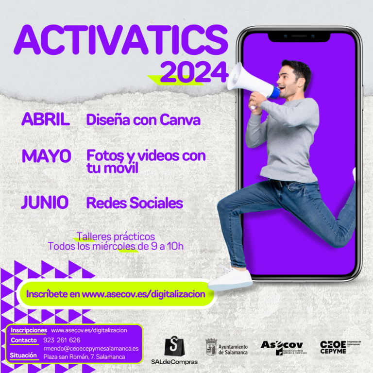 VUELVE EL PROGRAMA DE FORMACIÓN ACTIVATICS