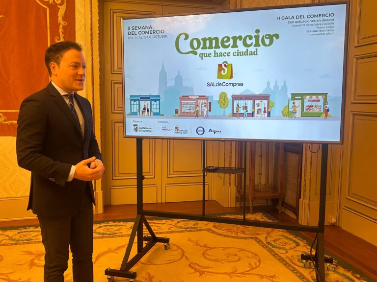 El Ayuntamiento de Salamanca reafirma su compromiso con el comercio local a través de la celebración de la II Semana del Comercio