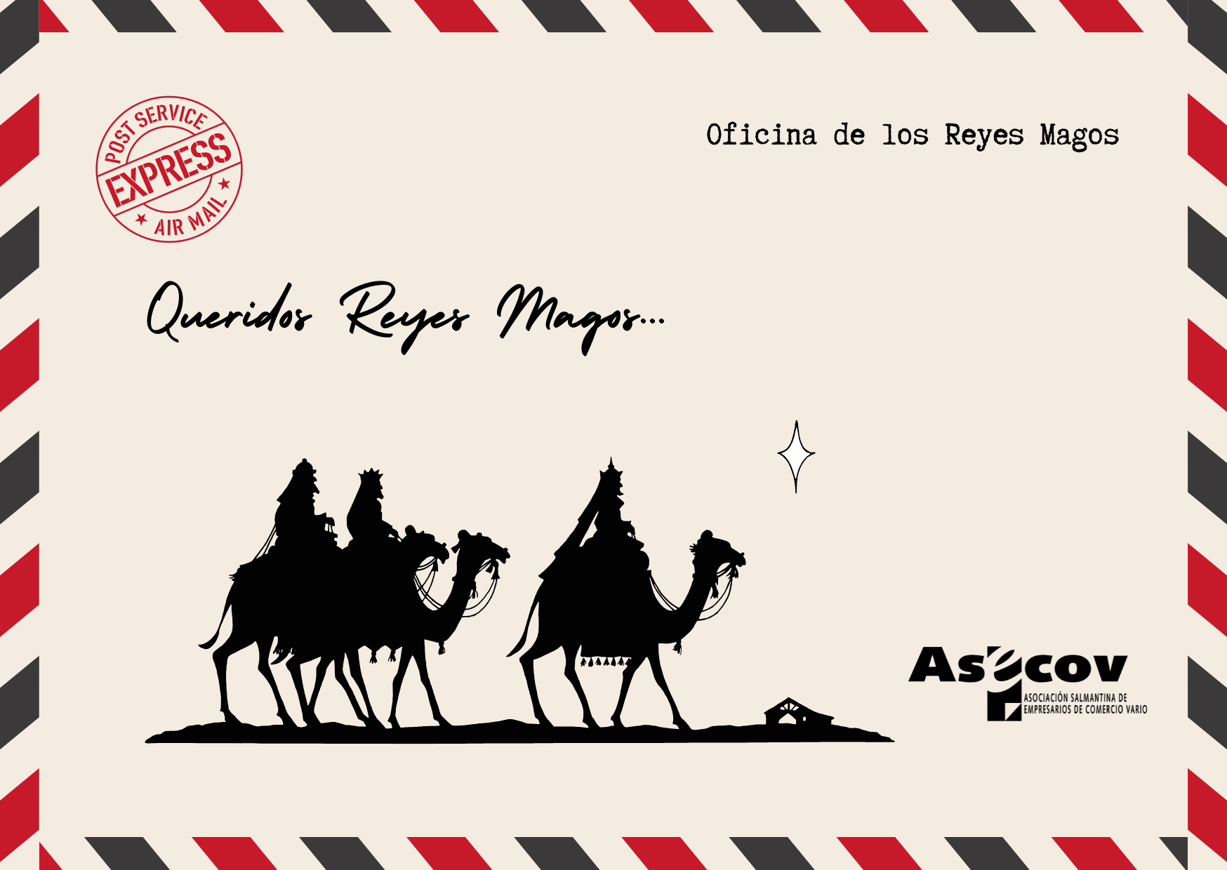 QUERIDOS REYES MAGOS…OS ESCRIBIMOS COMO LA VOZ DEL COMERCIO DE SALAMANCA